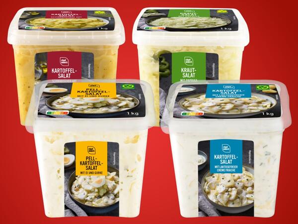 Kartoffel-, Kraut- oder Nudelsalat