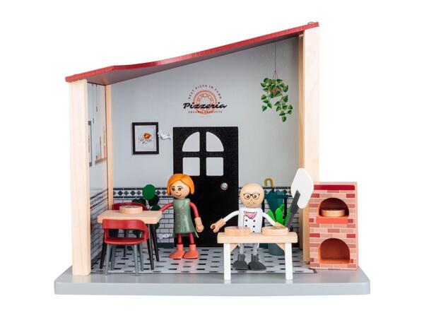 Playtive Wooden Room Play Set
