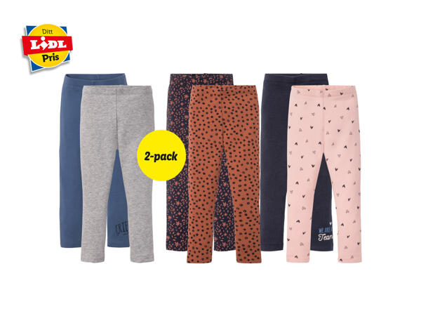 Lupilu Termoleggings, 2-pack