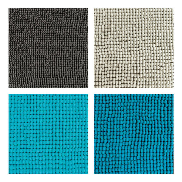 Chenille-Badematte