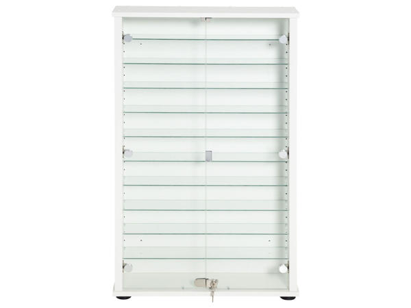 White Collector's Display Cabinet