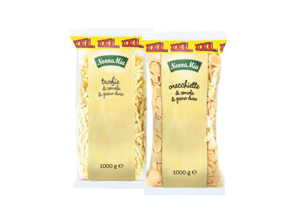 "Trofie" or "Orecchiette" Pasta