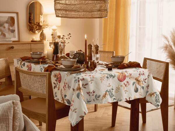 Tischdecke/Tischläufer-Set (2 Stück)