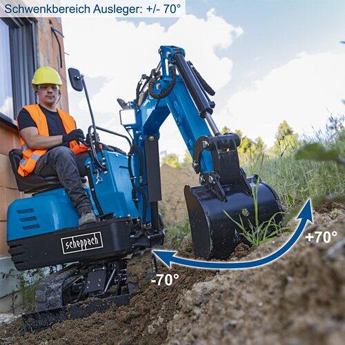 SCHEPPACH Mini Bagger EXC815