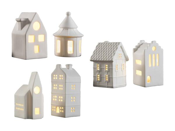 Petites maisons LED, 2 pièces
