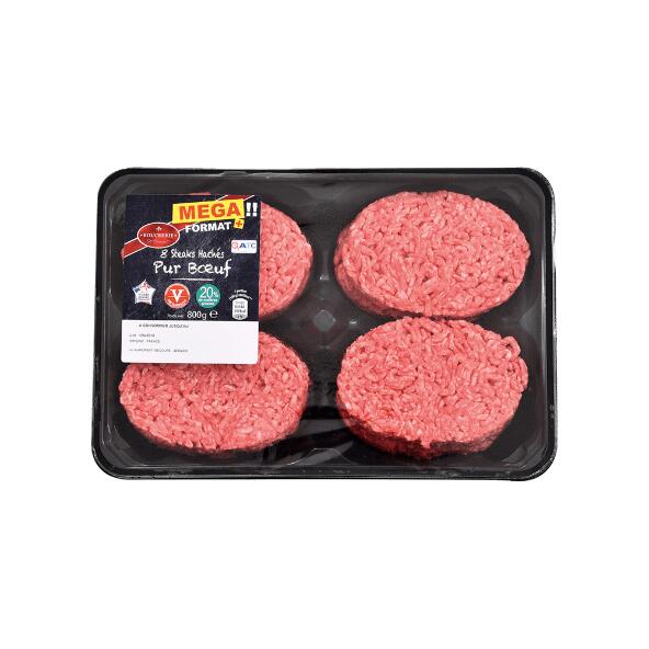 BOUCHERIE ST-CLÉMENT(R) 				8 Steaks Hachés Façon Bouchère
