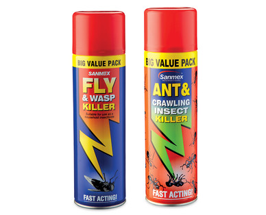 Fly & Wasp/Ant & Crawling Insect Killer Sprayˆ