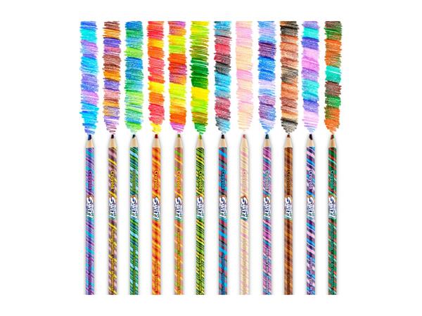 Crayola Swirl Coloured Pencils - 12 Pack