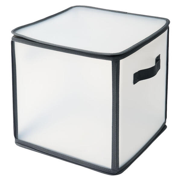 KIRKTON HOUSE Clear & Gray Collapsible Zip Storage