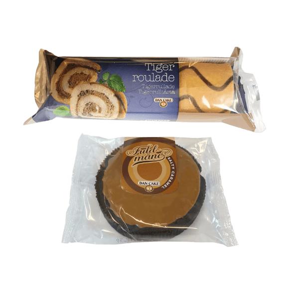 Tigerroulade eller karamelkage