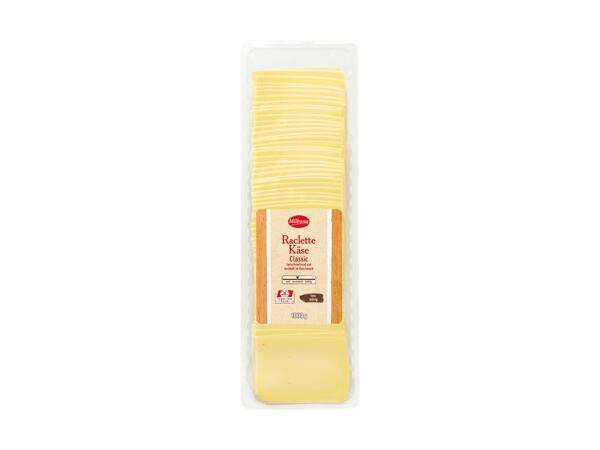 Raclettekäse in Scheiben