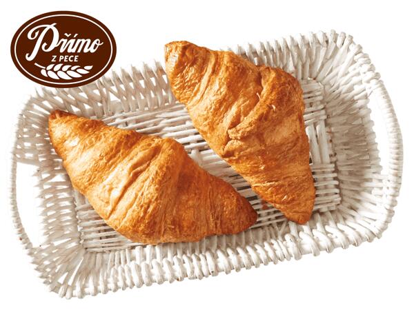 Máslový croissant