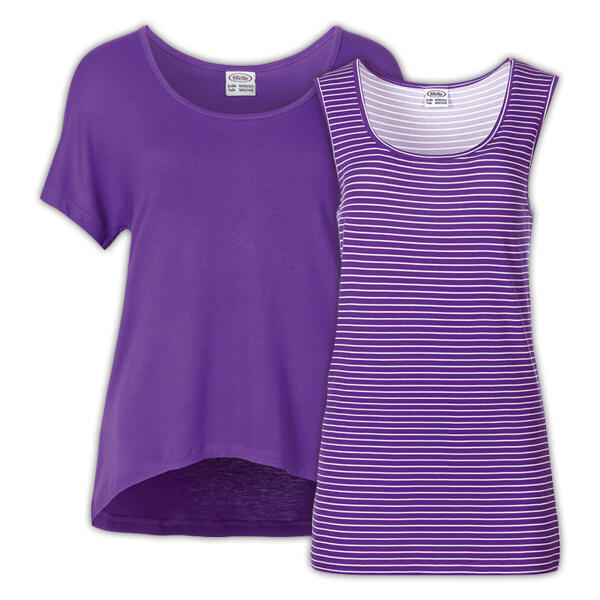 Shirt mit Top 2in1