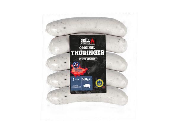 Original Thüringer Rostbratwürstl