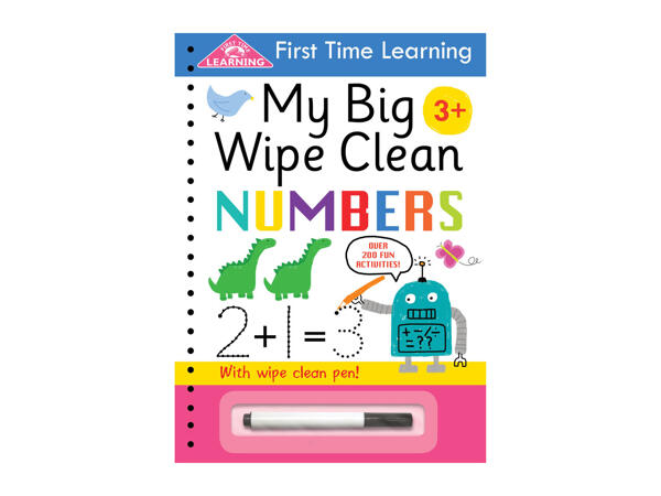 Igloobooks Wipe-Clean Book With Pen