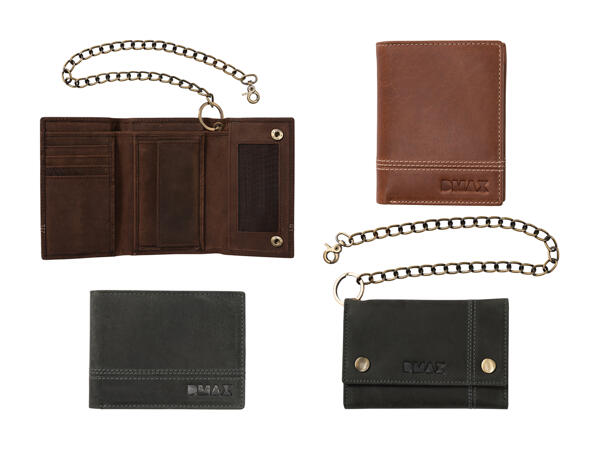 Portefeuille en cuir