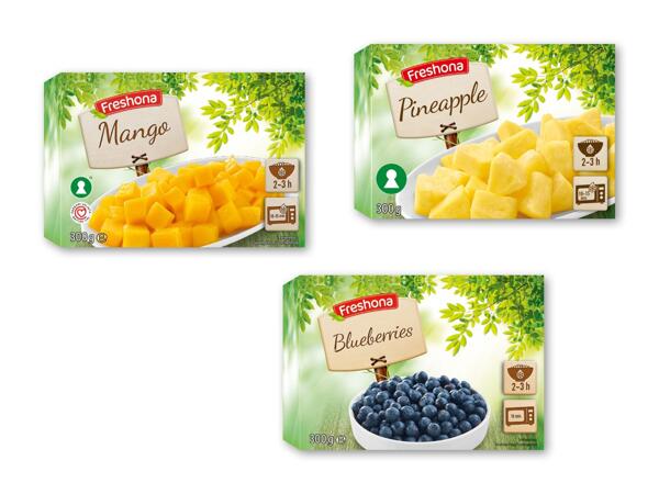 FRESHONA Mango, ananas eller blåbær