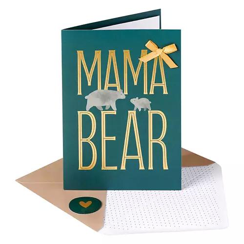5" X 7" Mother's Day Greeting Card - Mama Bear