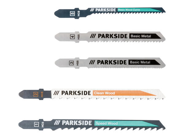 Set of Blades for Electric or Pendulum Hacksaw