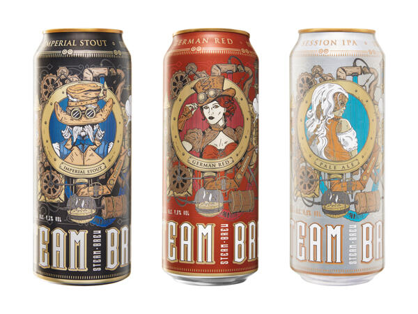 Bière artisanale Steam Brew (uniquement en Suisse romande et au Tessin)