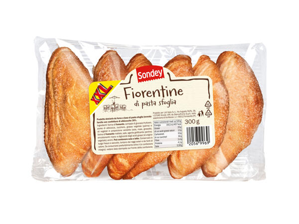 Filled Puff Pastry Fiorentine