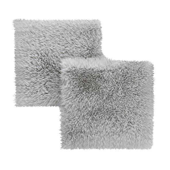 HOME CREATION(R) Sitzkissen aus Kunstfell, 2 St.