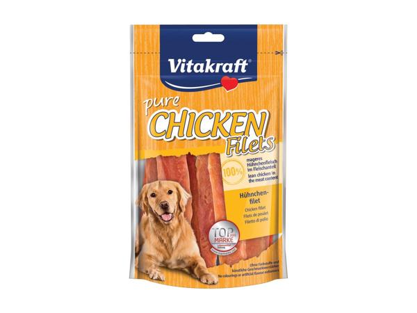 Chicken Fillets for Dogs or Bacon and Chicken Morsels for Dogs or Ham Bone