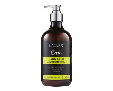 Lacura Lux Hand Wash or Hand Balm 500ml – Fresh or Care