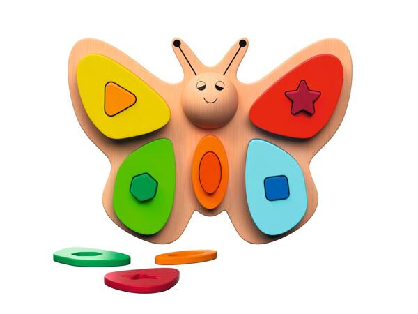Wooden Puzzle and Stacking Game