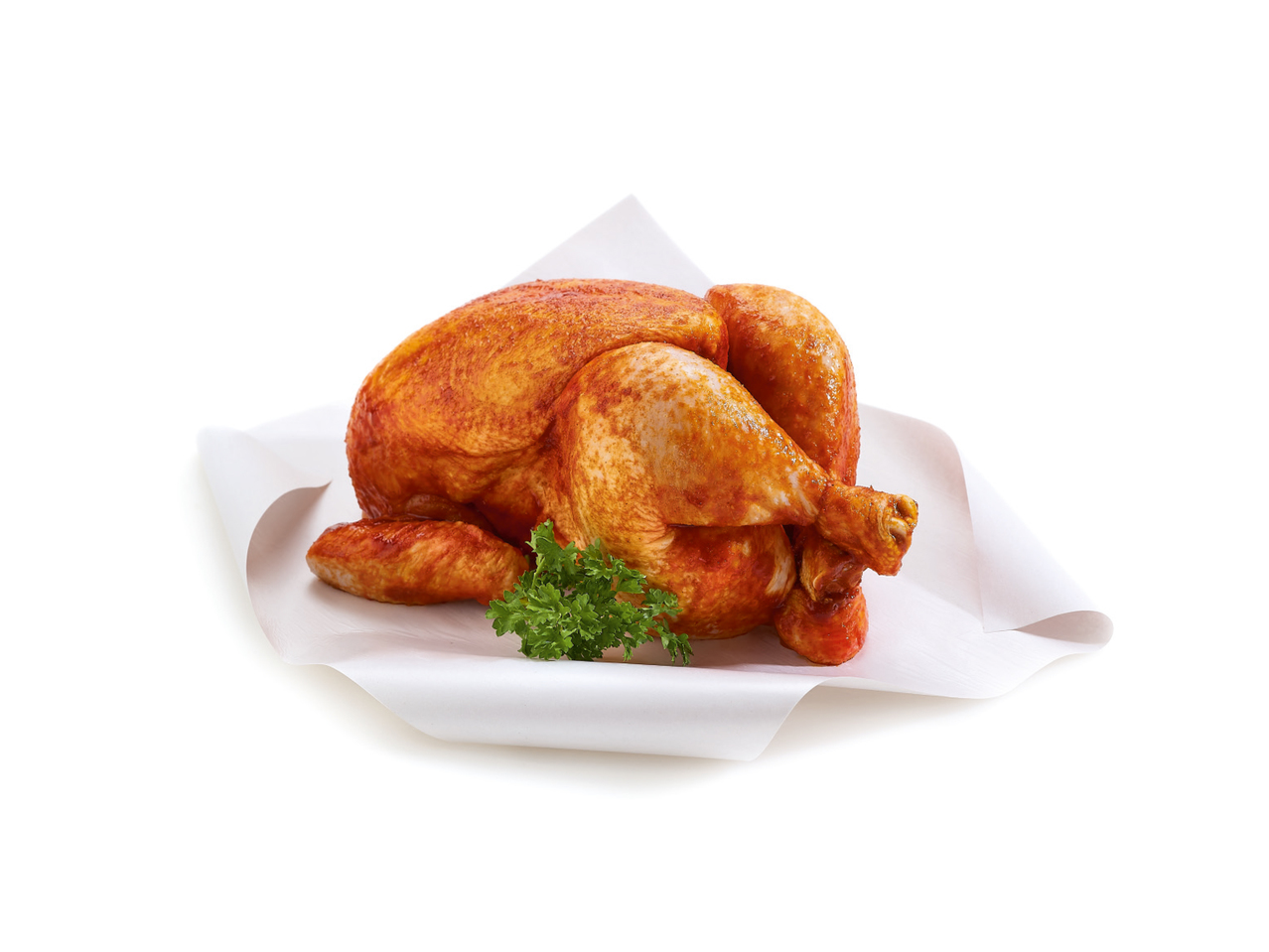 Bratenhuhn mit Teufelsmarinade