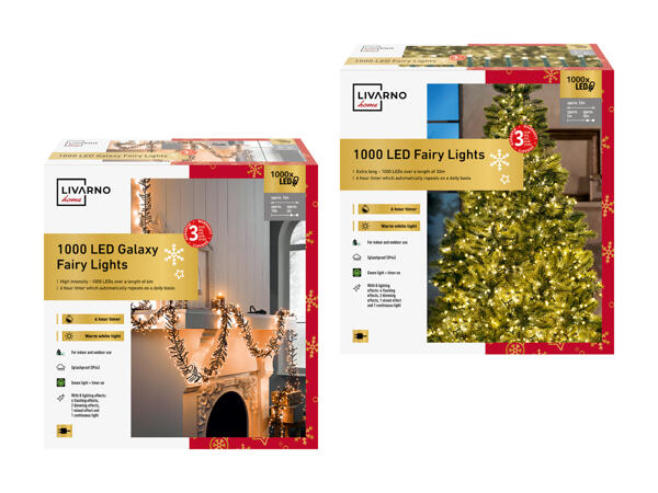 LIVARNO HOME(R) Lyskæde med 1000 LED'er