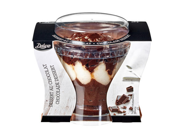 Dessert fresco al cioccolato