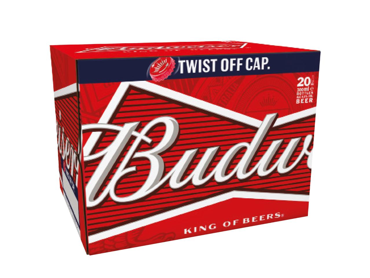 BUDWEISER Premium Lager1