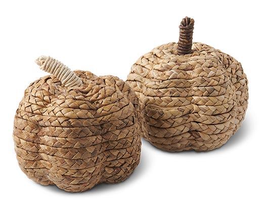 Huntington Home Woven Pumpkins