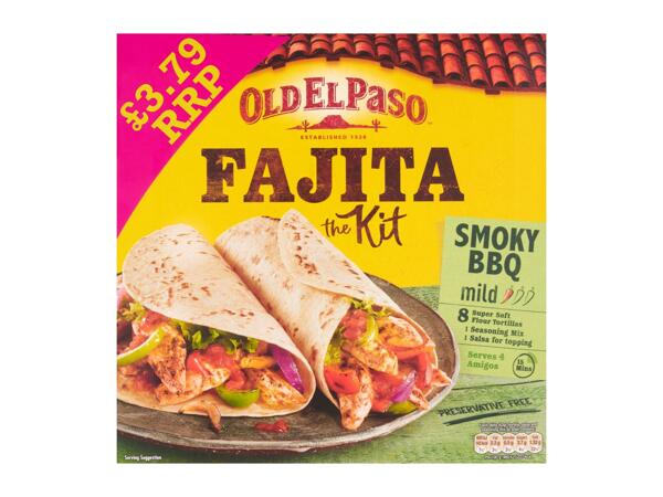 Old El Paso BBQ Fajita & Enchilada Kits (Smokey BBQ Fajita or Cheesy Baked Enchilada)