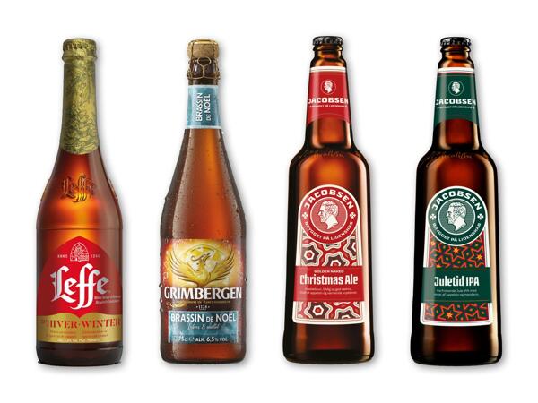 GRIMBERGEN/LEFFE/CARLSBERG Noël, Brassin de Nöele eller Juletid IPA