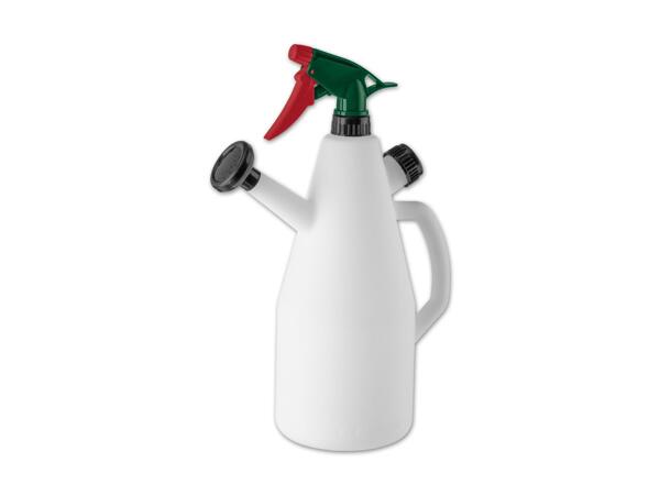 Gießkanne mit Sprühflasche