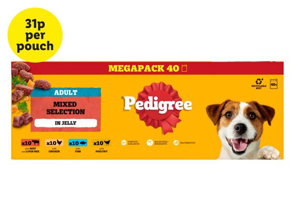 Pedigree Mixed Selection in Gravy Dog Pouches