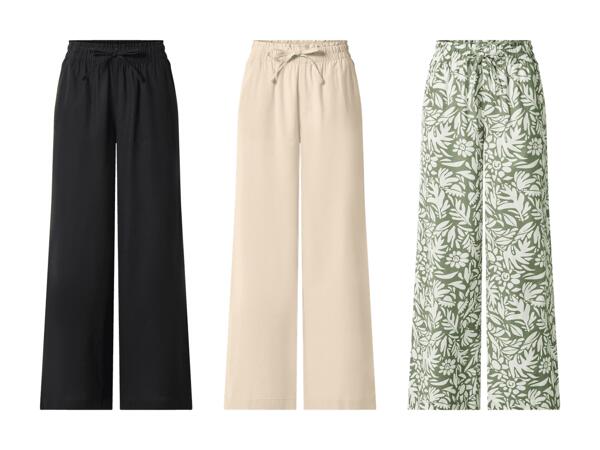 Pantaloni premium con lino