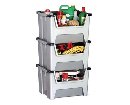 Easy Home 
 Stackable Storage Bin