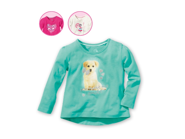 Lupilu Girls' Long‑Sleeved Top