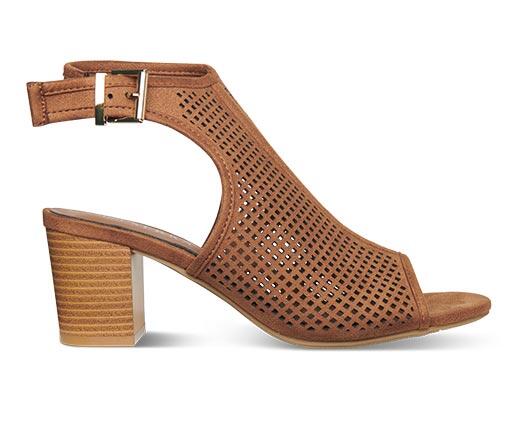 Serra Ladies Open Toe Bootie