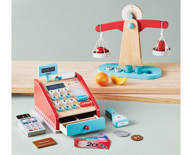 Wooden Cash Register or Scales