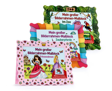 Bilderrahmen-Malblock