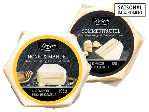 Gourmet Weichkäse mit Füllung