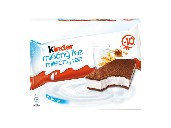 KINDER MLÉČNÝ ŘEZ