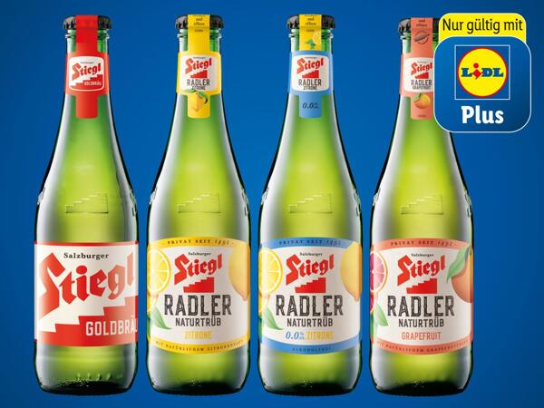 Radler oder Goldbräu