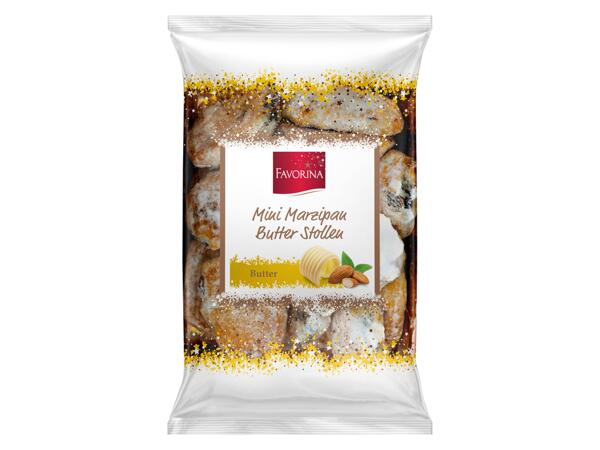 Mini Marzipan Butter Stollen