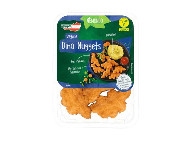 Pflanzliche Dino Nuggets
