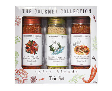 Gourmet Collection Spice Blend Trio Set 505g